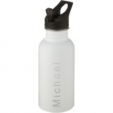 Logo trade corporate gifts picture of: Lexi 500 ml stainless steel sport bottle