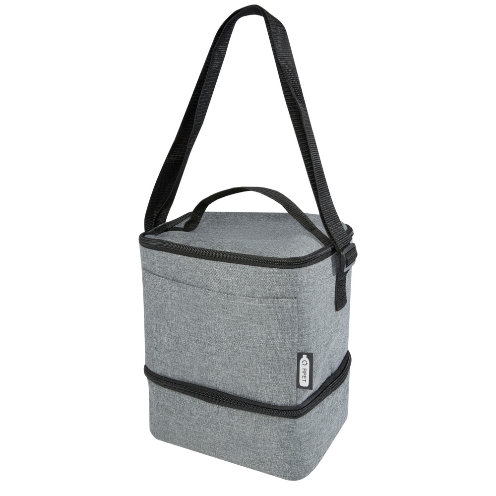 Logotrade advertising product image of: Tundra 9-can GRS RPET lunch cooler bag 9L