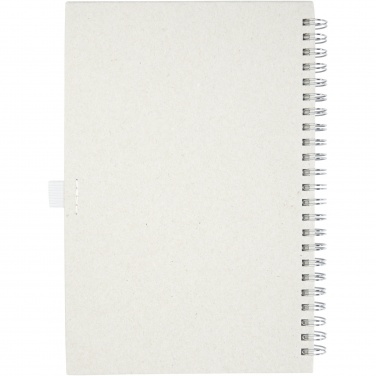 Logo trade promotional merchandise image of: Dairy Dream A5 size reference recycled milk cartons spiral notebook