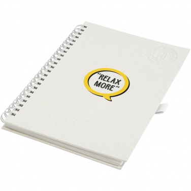 Logotrade corporate gifts photo of: Dairy Dream A5 size reference recycled milk cartons spiral notebook