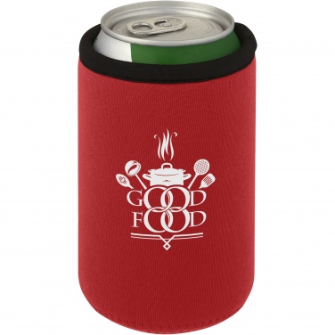 Logo trade promotional merchandise picture of: Vrie recycled neoprene can sleeve holder