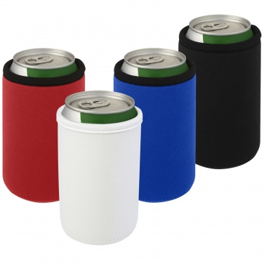 Logotrade promotional gift image of: Vrie recycled neoprene can sleeve holder