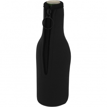 Logo trade advertising product photo of: Fris recycled neoprene bottle sleeve holder