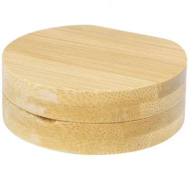 Logotrade promotional product picture of: Afrodit bamboo pocket mirror