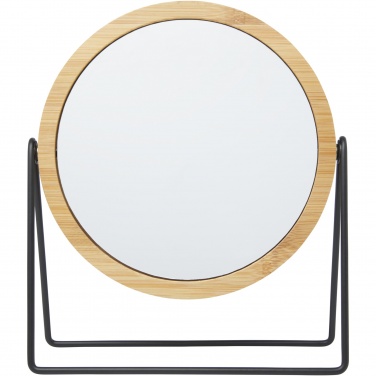 Logo trade promotional products image of: Hyrra bamboo standing mirror