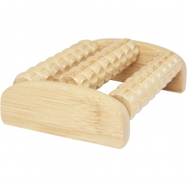 Logo trade promotional merchandise image of: Venis bamboo foot massager