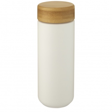 Logotrade promotional merchandise image of: Lumi 300 ml ceramic tumbler with bamboo lid