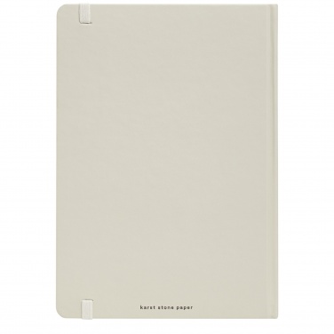 Logo trade advertising products image of: Karst® A5 stone paper hardcover notebook - lined