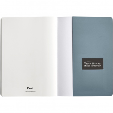 Logo trade corporate gift photo of: Karst® A5 stone paper journal twin pack