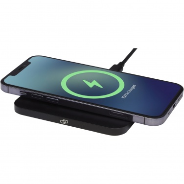 Logo trade promotional gifts image of: Hybrid 15W premium wireless charging pad