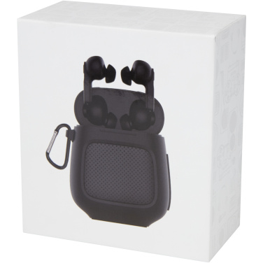 Logotrade promotional item picture of: Remix auto pair True Wireless earbuds and speaker