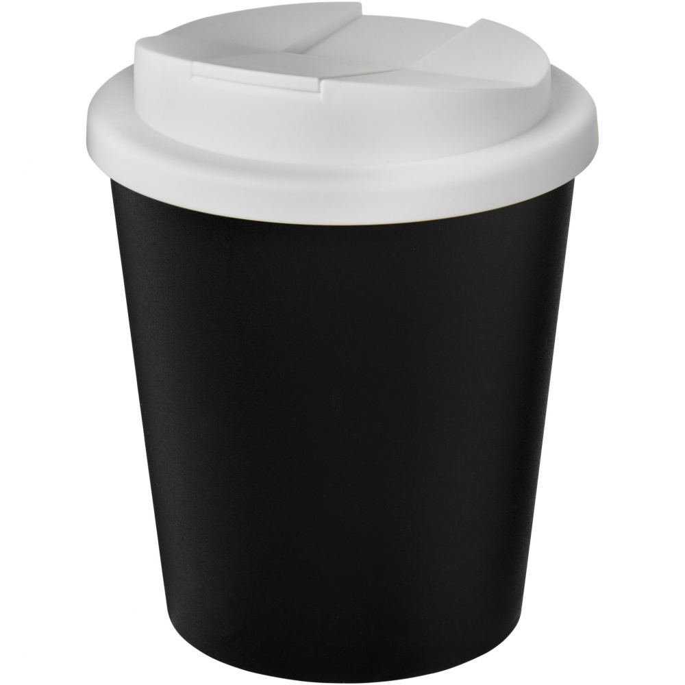 Logo trade advertising product photo of: Americano® Espresso Eco 250 ml recycled tumbler with spill-proof lid