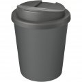 Americano® Espresso Eco 250 ml recycled tumbler with spill-proof lid, Grey