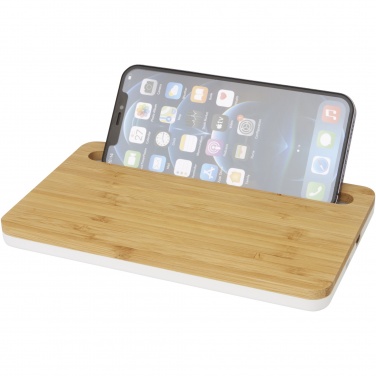 Logotrade promotional gift picture of: Medake 10W bamboo wireless charger