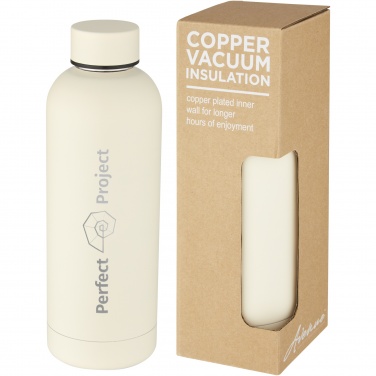 Logotrade promotional giveaway image of: Spring 500 ml copper vacuum insulated bottle