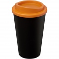 Americano® 350 ml insulated tumbler, Orange / Solid black