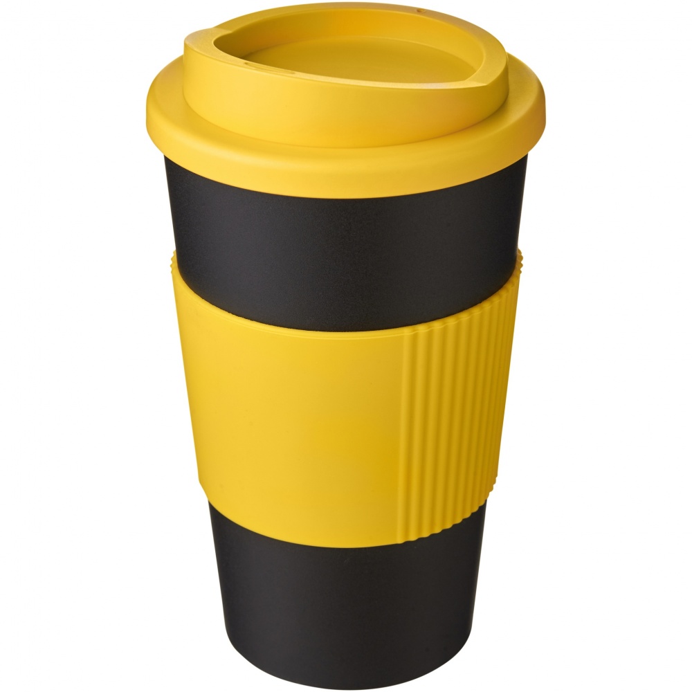 Logotrade promotional item picture of: Americano® 350 ml insulated tumbler with grip