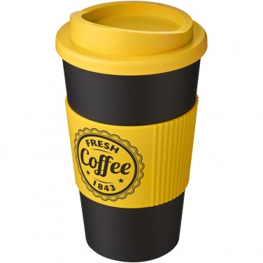 Logotrade promotional giveaway picture of: Americano® 350 ml insulated tumbler with grip