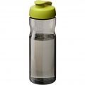 H2O Active® Eco Base 650 ml flip lid sport bottle, Lime / Charcoal