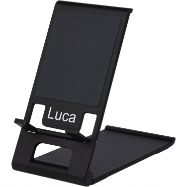 Logo trade business gift photo of: Rise slim aluminium phone stand