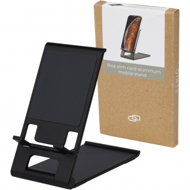 Logo trade promotional gifts picture of: Rise slim aluminium phone stand