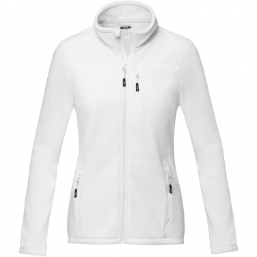 Logotrade advertising products photo of: Amber women's GRS recycled full zip fleece jacket