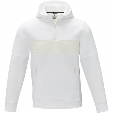 Logo trade business gift photo of: Sayan men's half zip anorak hooded sweater