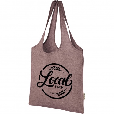 Logotrade promotional product image of: Pheebs 150 g/m² recycled cotton trendy tote bag 7L