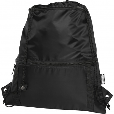 Logotrade corporate gift image of: Adventure recycled insulated drawstring bag 9L