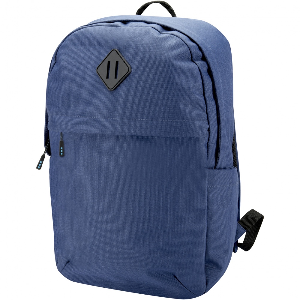 Logo trade business gifts image of: REPREVE® Our Ocean™ Commuter 15" GRS RPET laptop backpack 19L