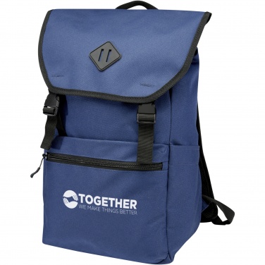 Logotrade advertising product picture of: REPREVE® Our Ocean™ 15" GRS RPET laptop backpack 19L