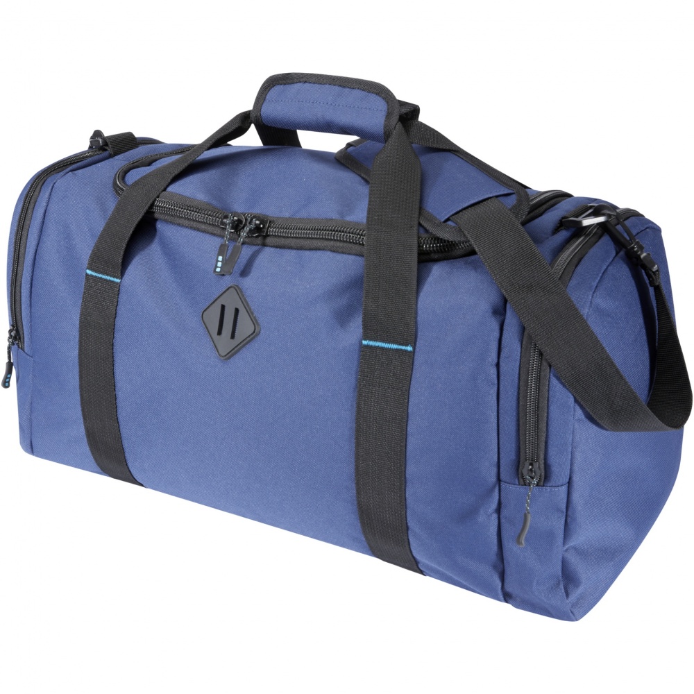 Logo trade advertising product photo of: REPREVE® Our Ocean™ GRS RPET duffel bag 35L