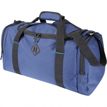 Logo trade promotional giveaways image of: REPREVE® Our Ocean™ GRS RPET duffel bag 35L