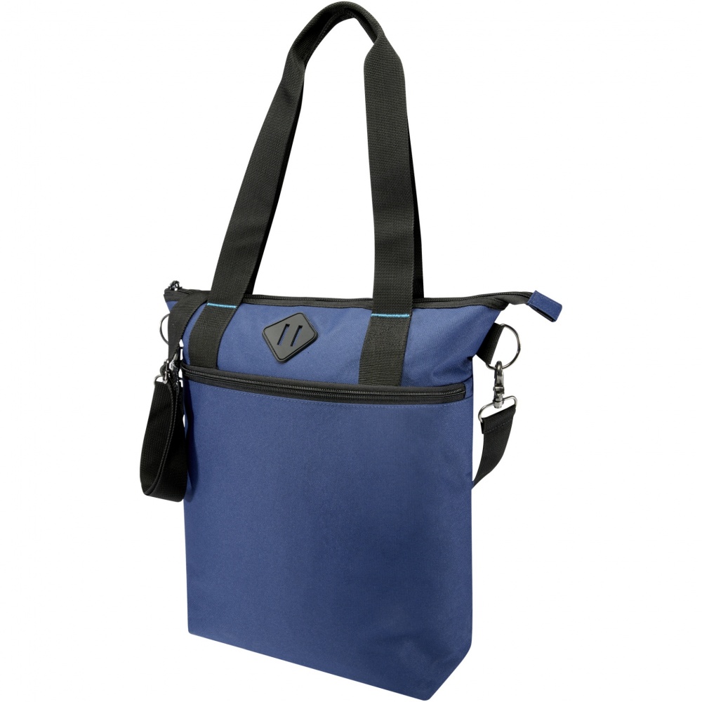 Logo trade advertising products image of: REPREVE® Our Ocean™ 15" GRS RPET laptop tote bag 12L