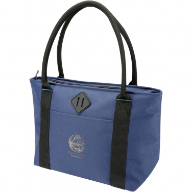 Logotrade advertising products photo of: REPREVE® Our Ocean™ 12-can GRS RPET cooler tote bag 11L