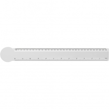 Logotrade corporate gifts photo of: Tait 30cm circle-shaped recycled plastic ruler