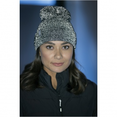 Logo trade promotional merchandise picture of: Rigi reflective beanie