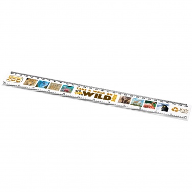 Logotrade business gift image of: Refari 30 cm recycled plastic ruler