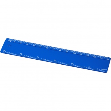 Logo trade advertising product photo of: Refari 15 cm recycled plastic ruler