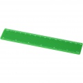 Refari 15 cm recycled plastic ruler, Green