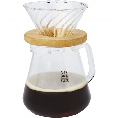 Logotrade promotional item picture of: Geis 500 ml glass coffee maker