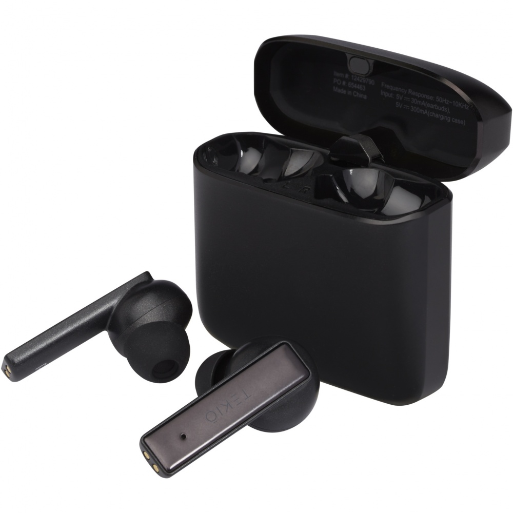 Logo trade promotional merchandise photo of: Hybrid premium True Wireless earbuds