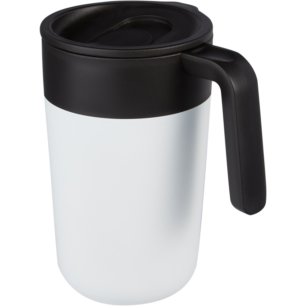 Logotrade advertising product image of: Nordia 400 ml double-wall recycled mug