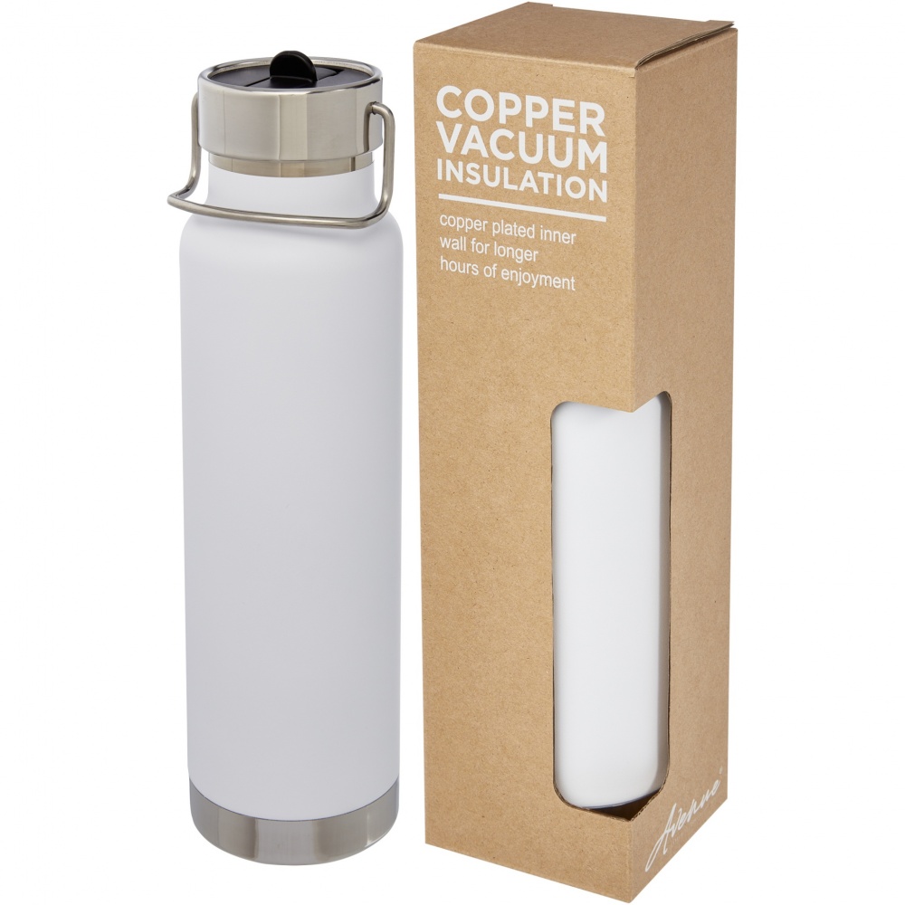 Logo trade corporate gifts picture of: Thor 750 ml copper vacuum insulated sport bottle