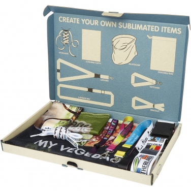 Logo trade promotional merchandise picture of: Sublimation sample box