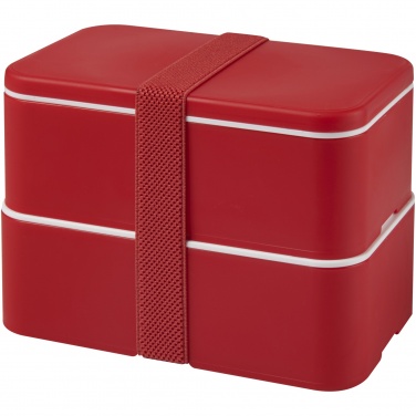 Logo trade promotional merchandise image of: MIYO double layer lunch box