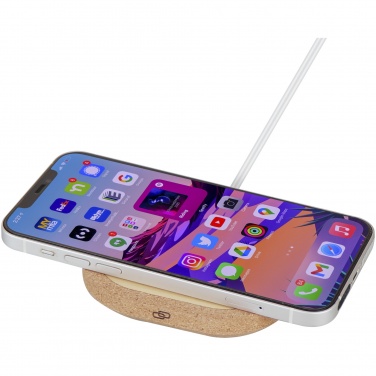 Logotrade corporate gift picture of: Cerris 15W cork wireless charging pad