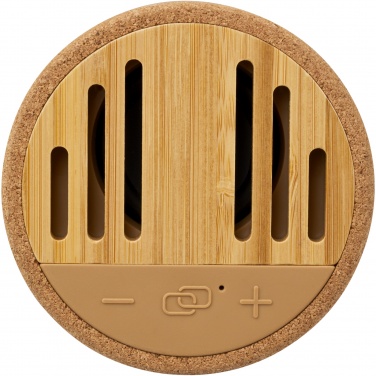 Logo trade promotional giveaways picture of: Cerris 5W cork Bluetooth® speaker