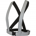 RFX™ Desiree reflective safety harness and west, Solid black