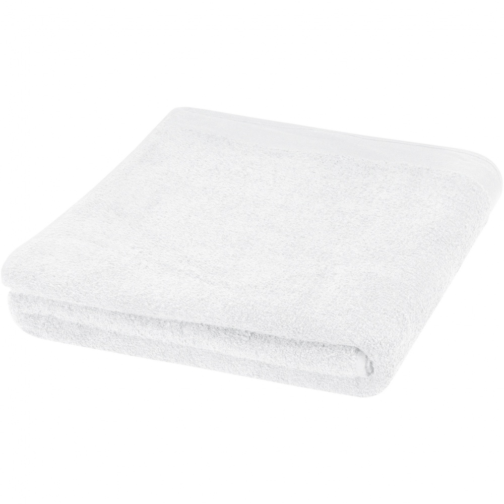 Logo trade corporate gifts image of: Riley 550 g/m² cotton towel 100x180 cm